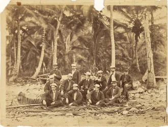 [Kaptenlöjtnant Thomas O. Slefridge och medlemmar av Darién-expeditionen, Isthmus Darién (Panama)]