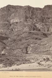 Vägg i Grand Canyon, Coloradofloden