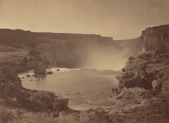 Shoshone Falls, Snake River, Idaho,1874 (foto)