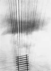 Telephone Wires, Mexiko, 1925
