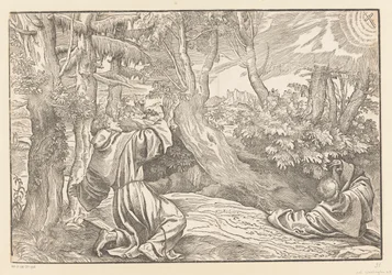 Saint Francis får stigmata