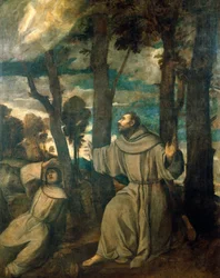 St Francis får stigmata