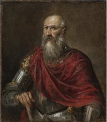 Porträtt av amiral Francesco Duodo (1518-1592), av Tizian (1488-1576). Olja på duk. Mått: 88,6x77 cm. Privat samling