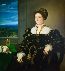 Porträtt av Eleonora Gonzaga