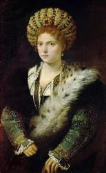 Porträtt av Isabella (Isabelle) d