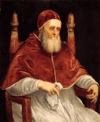 Porträtt av påven Julius II, 1545-1546.