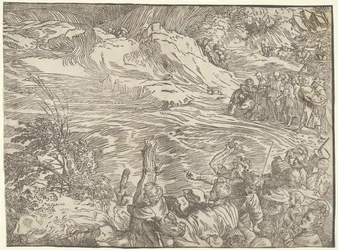 Faraos armé dränks i Röda havet
