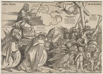Trumpets and the Chariot of Christ, c.1511
