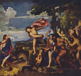 Bacchus och Ariadne, 1520-1523, c1950.