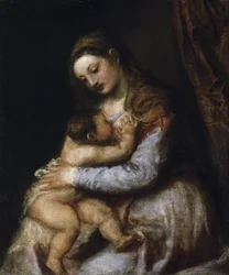 Jungfrun och barnet, c1570-1576