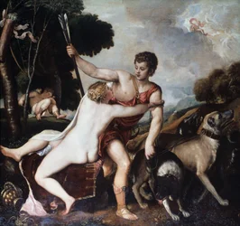 Venus och Adonis, 1553