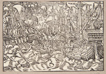 Gaius Duillius är segerrik i ett sjöslag om karthagerna