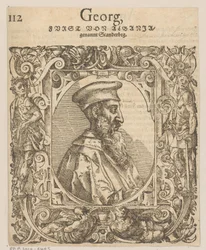 Porträtt av Skanderbeg
