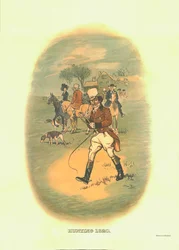 Jakt, 1820, c1910.