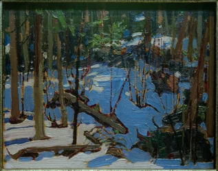 Vinter i skogen