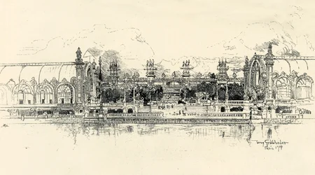 The Pavilions of Horticulture and Forestry av Tony Grubhofer, 1900.