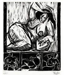 Djärva expressionistiska figurer