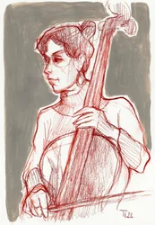 En målmedveten cellist