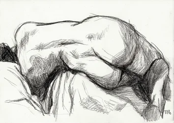 Sensuell figurstudie