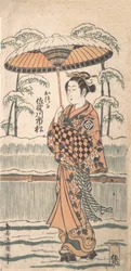 Sanogawa Ichimatsu Kazuo Tero f Crane, va? 1754.