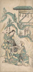 Ichimura Mezzo Draft Yunosuke Arashi, va? 1748. , mygga. 1748.