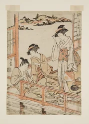 D?gashima (träblock i färg)