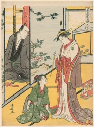 Sene at Te Daifukuya (Daifukuya no Dan), från Te-serien ``Gotaiheiki Shiraishi Monogatari