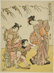 Den femte månaden (Satsuki), från serien "Fashionable Twelve Seasons (Furyu juni kiko)"