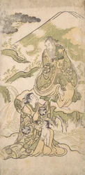 Scen ur ett drama, ca. 1749.