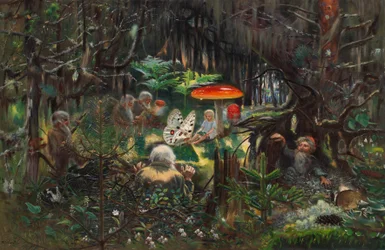 Sagoprinsessan, ca 1896 (olja på duk)
