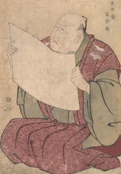 Miyako Dennai III, scenchef för Metropolitan Theatre Miyako-za, 1794., 1794.