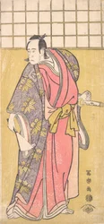 Skådespelaren Ichikawa Yaozo III, ca. 1794.