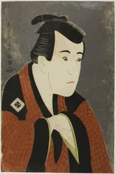 Skådespelaren Ichikawa Yaozo III som Tanabe Bunzo