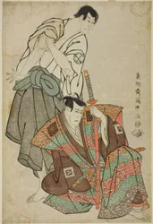 Team c och rs Ichikawa Yaozor (R) Som Fuwa Banzaemon Draft d Sakata Hangoro (L) Som föräldraskap Kanonbo