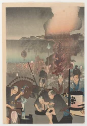 Chiyoda, 1897 (trätryck i färg)