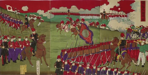 The Great Training Maneuvers av Various Army Corps Shotai dai choren no zu