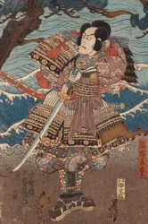 Louis Vuitton-pussel efter Kunichika Toyohara 1