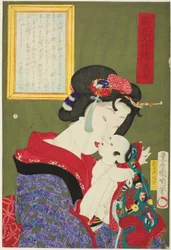 Maiden (Kimusume), från serien "Mirror of Flowering Humanity (Kaika ninjo kagami)"