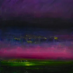 Eventide 4, 2017 (olja på duk)