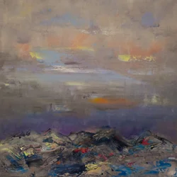 Fantasy Island , 2018 (olja på duk)