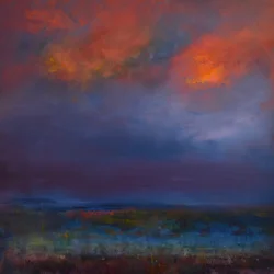 Resplendence, 2019 (olja på duk)