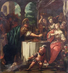 Mark Anthonys och Cleopatras högtid, c.1705-10