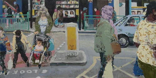 Street, 2003 (olja på duk)