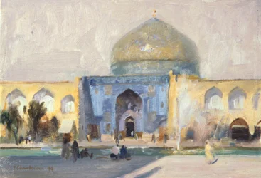 Eftermiddag, Dammoskén, Isfahan