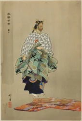 Aoi no Ue, från serien "One Hundred No Dramas (Nogaku hyakuban)"