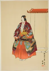 Yokihi, från serien "One Hundred No Dramas (Nogaku hyakuban)"