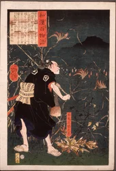Samanosuke Mitsutoshi med rävljus