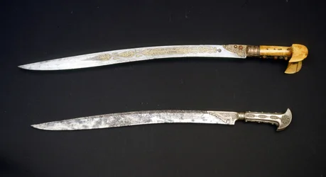 Yataghanen, ett turkiskt svärd som gav bajonetterna deras form. 1800-talet.