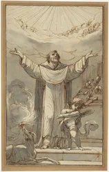 Sankt Dominicus i bön