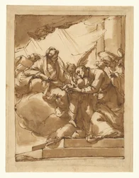 Vision des Heiligen Gaetano Thiene